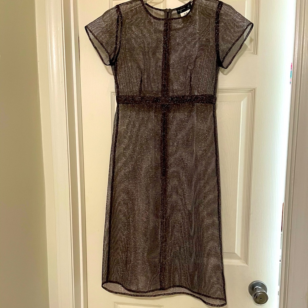 Agnes B. Mesh dress
